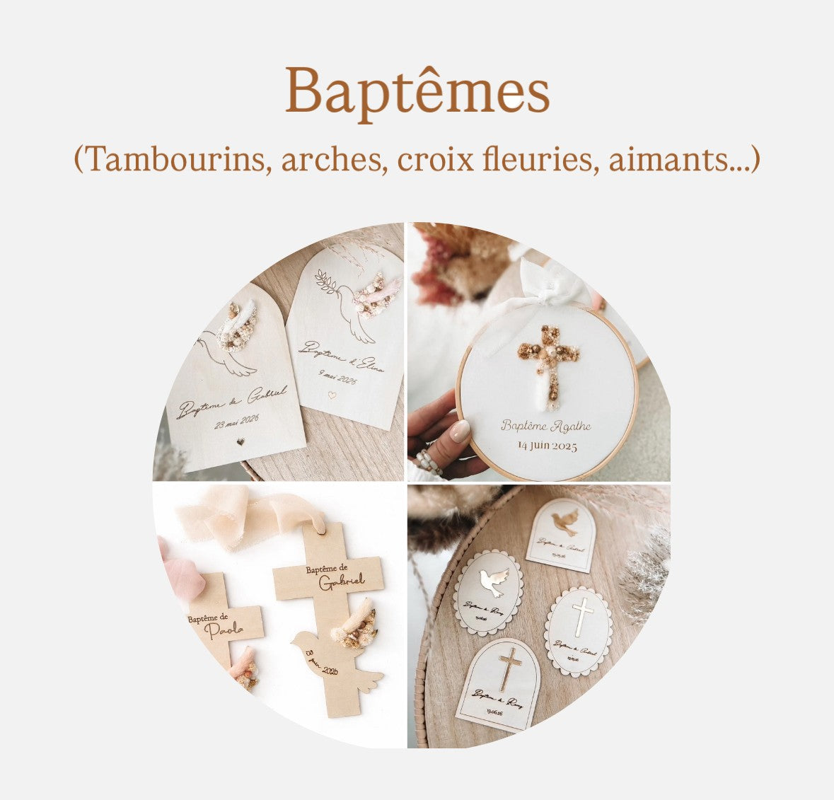 Les baptêmes