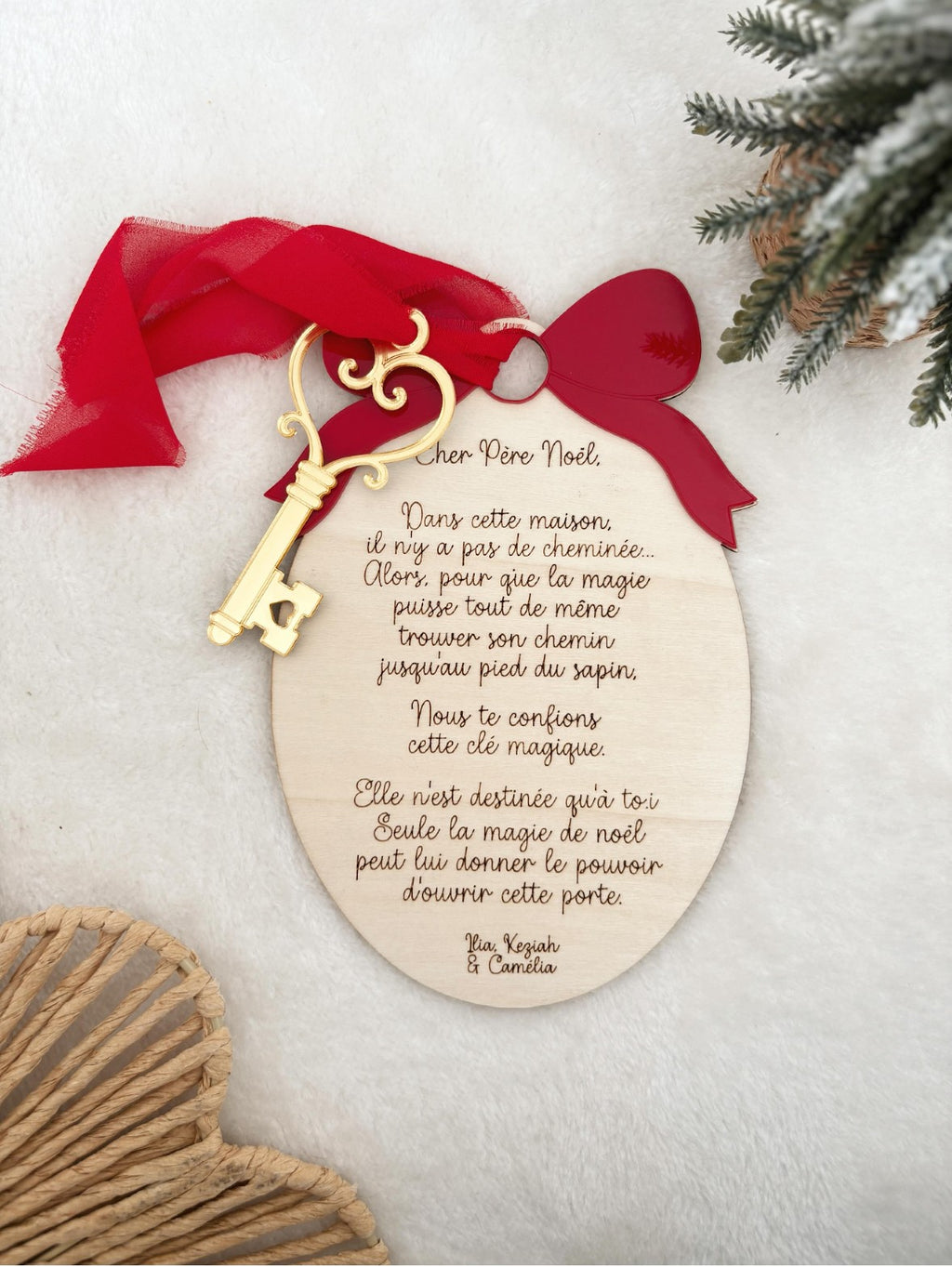 La clé magique du Père Noël