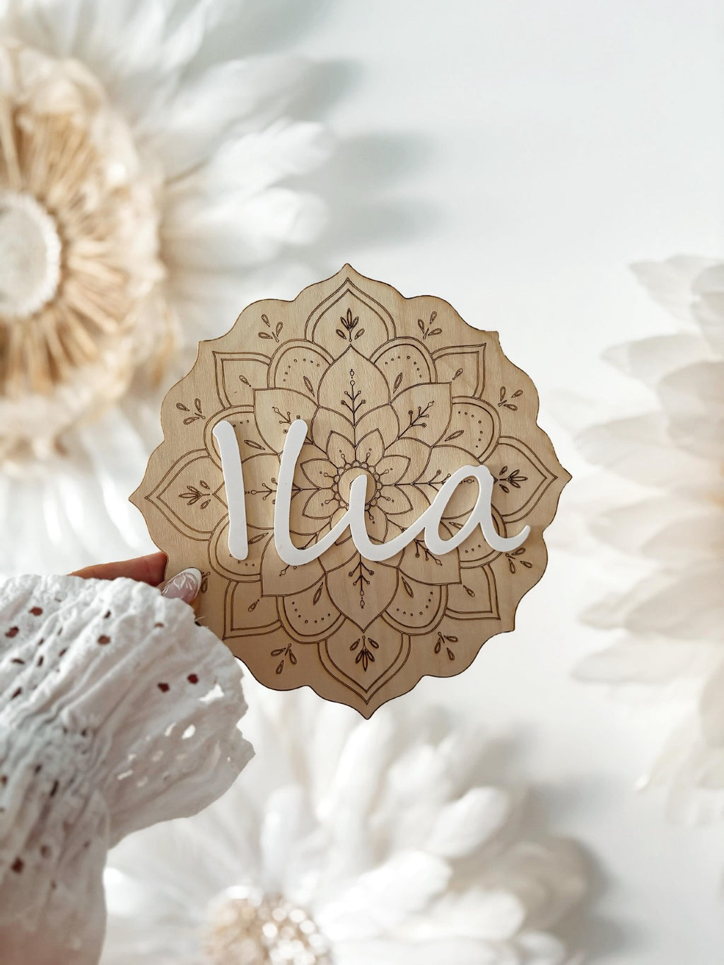 Mandalas personnalisés (2 modèles au choix)