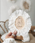 Mini cadre broderie anglaise