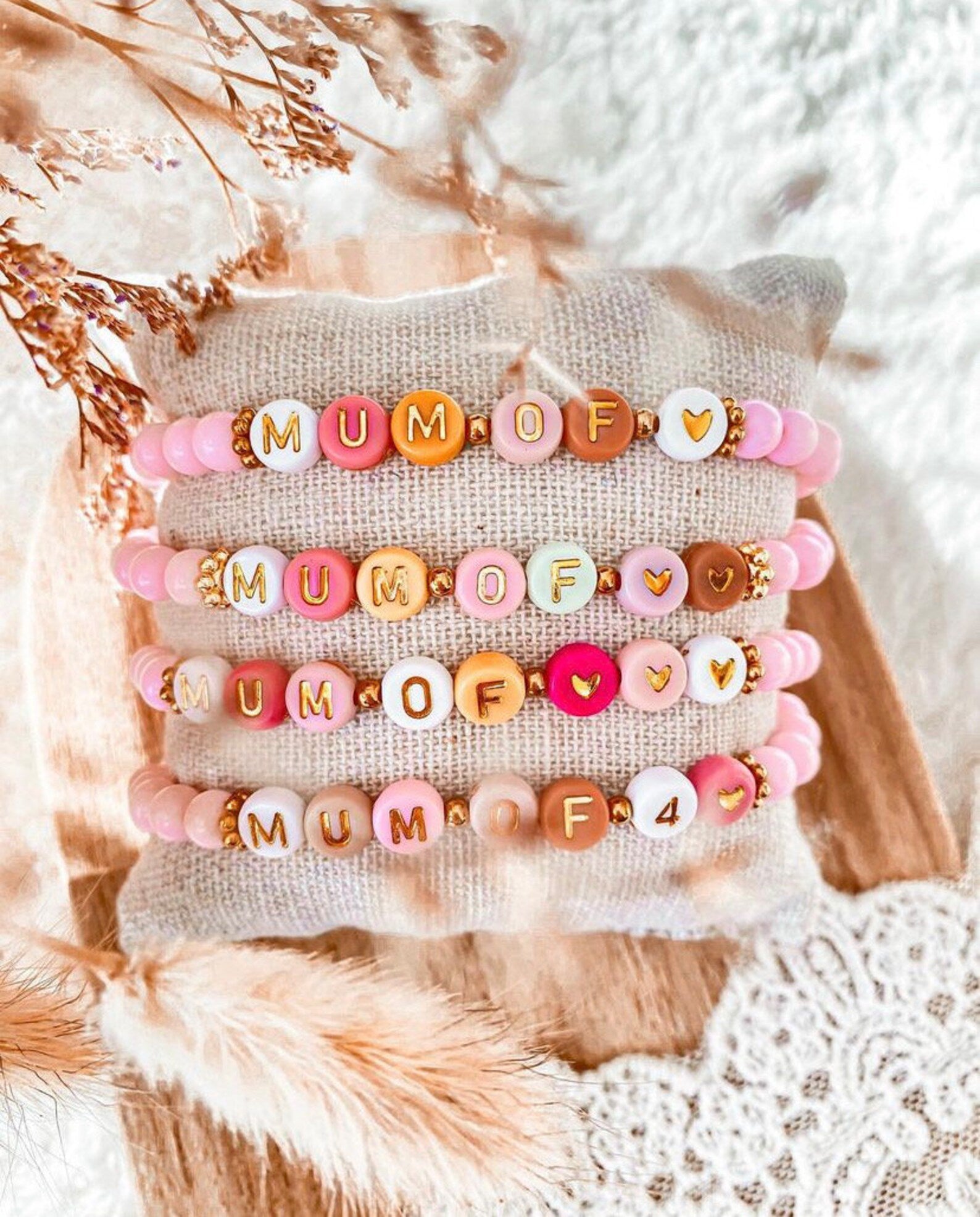 Bracelet MUM OF - Pastel