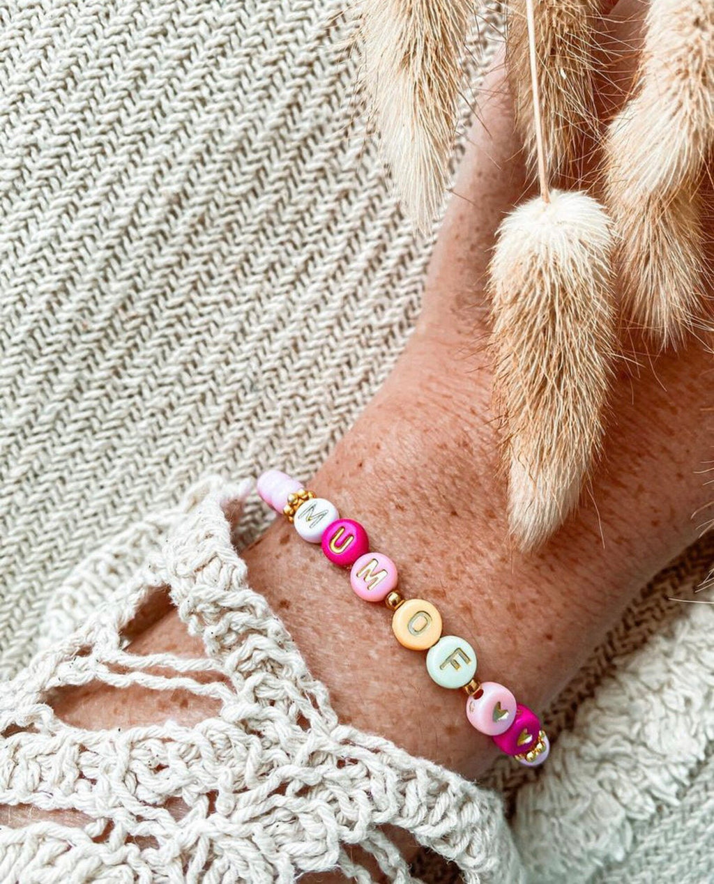 Bracelet MUM OF - Pastel