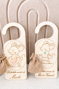 Pancarte de porte personnalisée - La petite souris